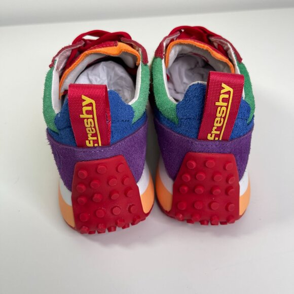Freshy Women's Multicolor Smoove Rainbow Trainers Athletic Sneaker US Size 7 - Picture 5 of 10